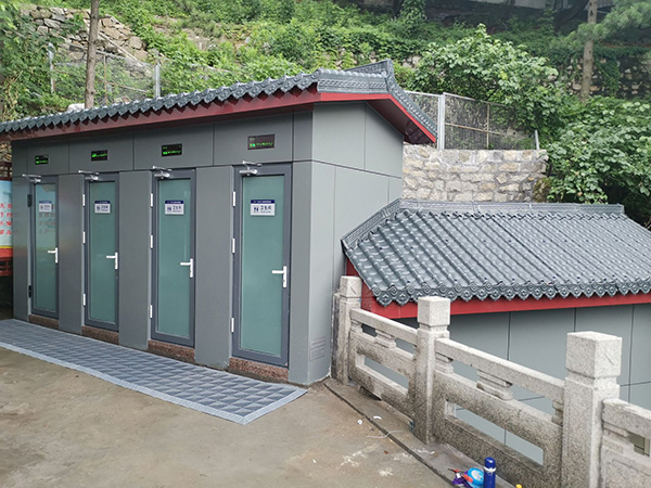 甘肃泰山仿古造型零排放循环冲水厕所